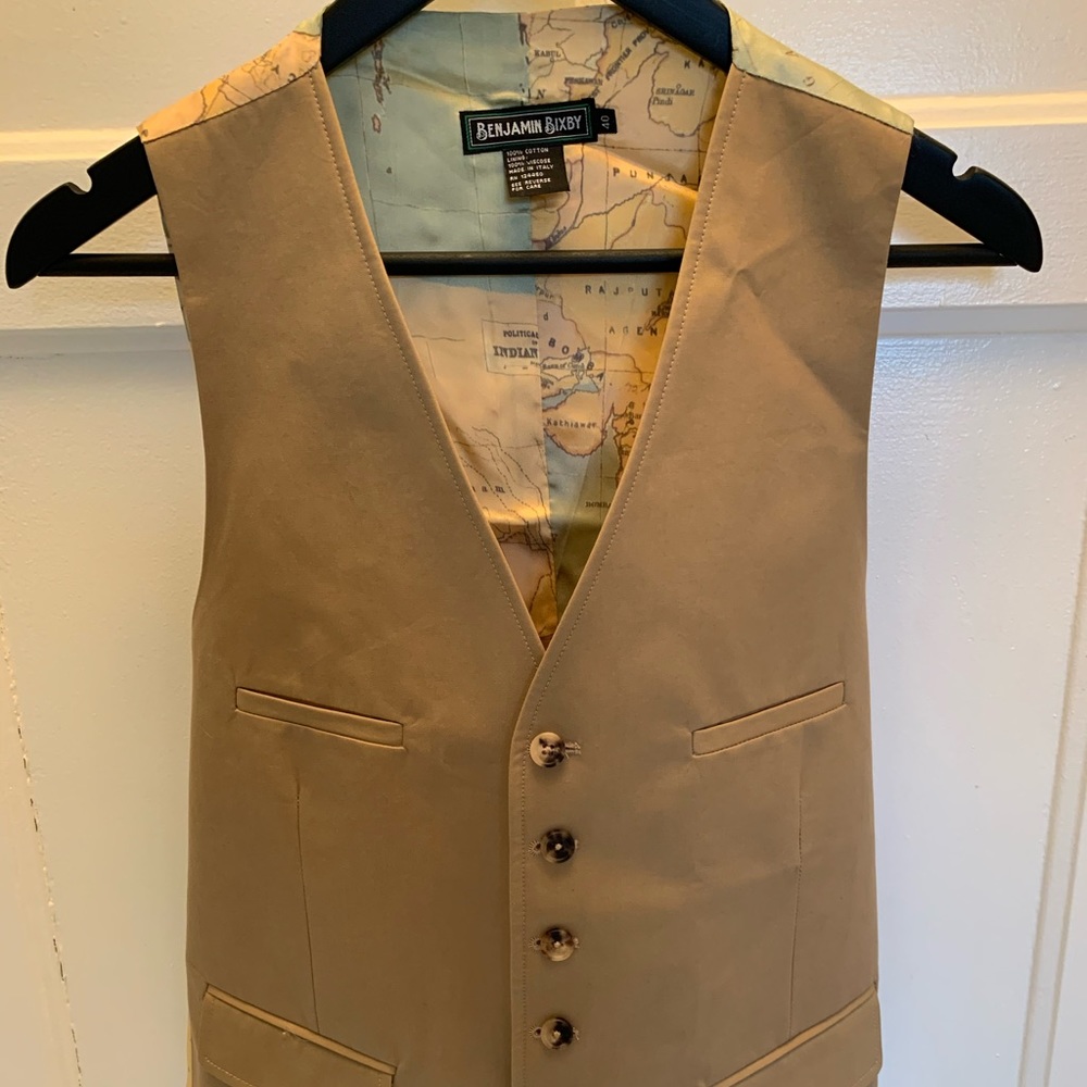 Benjamin Bixby Globe Vest